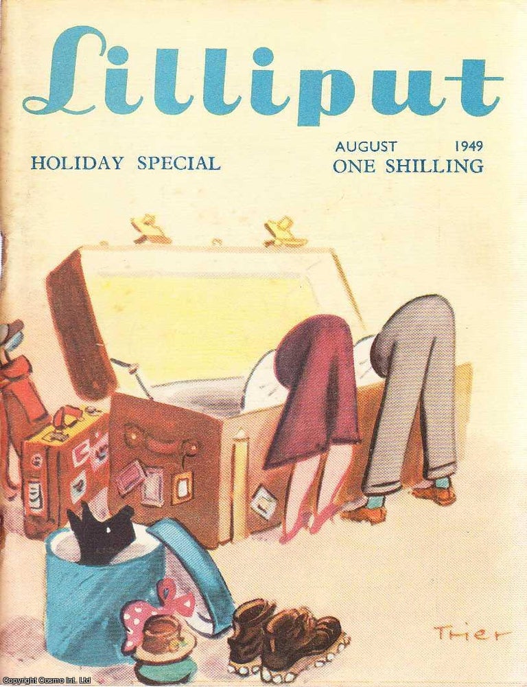 Item #513334 Lilliput Magazine. August 1949. Vol.25 no.2 Issue no.146. Ronald Searle drawings,...
