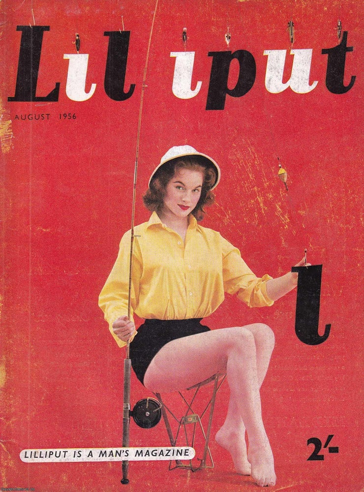 Item #513354 Lilliput Magazine. August 1956. Vol.39 no.2 Issue no.230. Charles Raven story, Jayne...