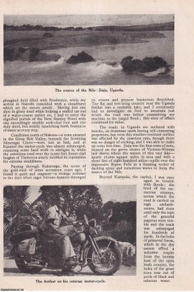 Item #513613 Through the Congo to Natal : a nine thousand mile motorcycle trip through Africa. By...