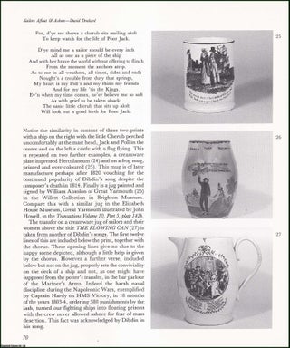 Item #513658 Sailors Afloat and Ashore : Decoration on English Ceramics. An original article from...