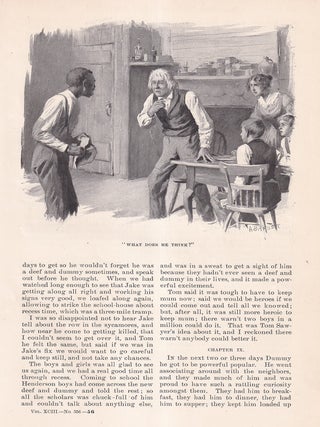 Tom Sawyer, Detective. By Mark Twain & Huck Finn. A complete 2 part original article from the Harper's Monthly Magazine, 1896.