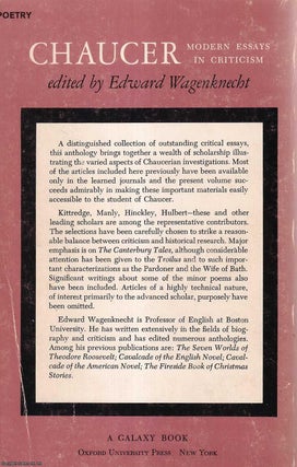 Chaucer : Modern Essays in Criticism.