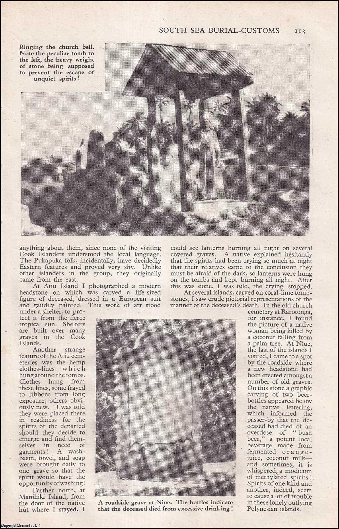 South Sea Burial-Customs. By Rosaline Redwood. WIDE WORLD MAGAZINE ...