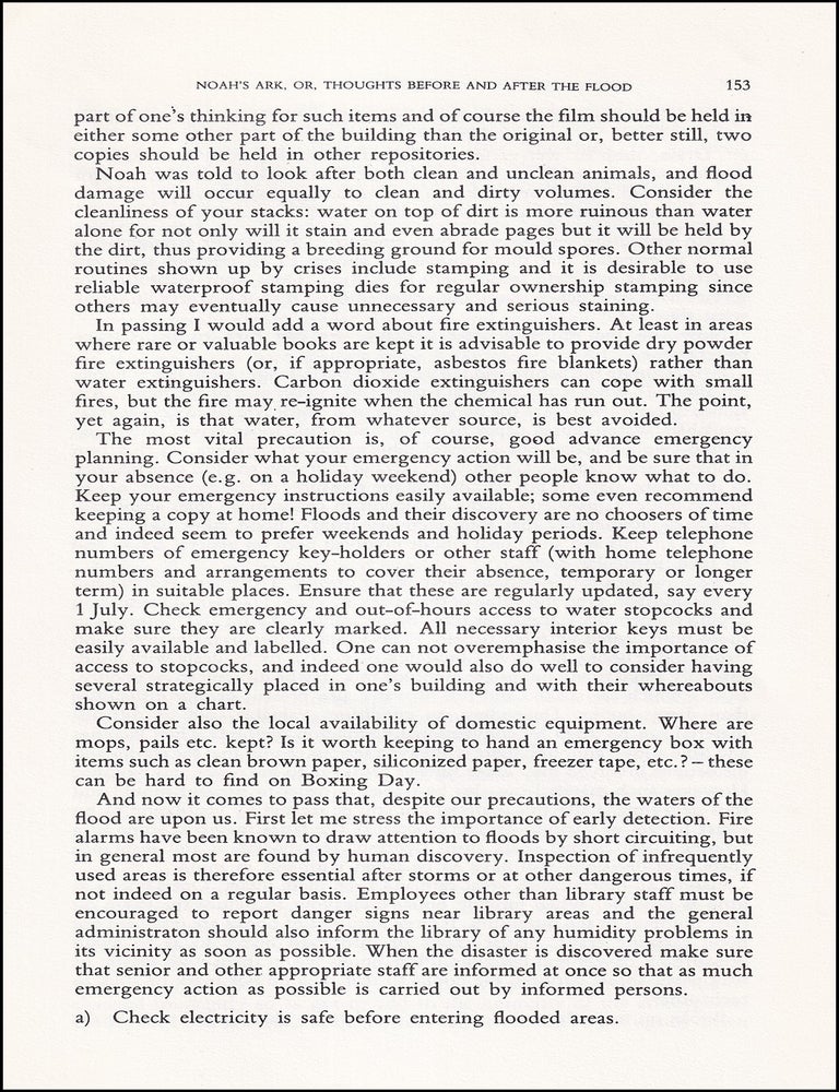 Item #514522 Noah's Ark, or, Thoughts before & after the Flood. An original article from...
