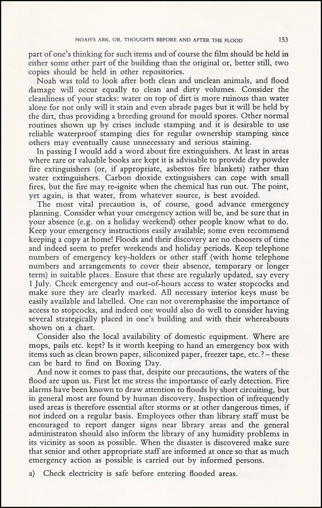 Item #514522 Noah's Ark, or, Thoughts before & after the Flood. An original article from...