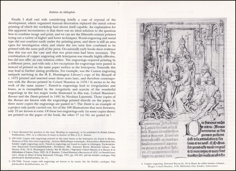 Item #514558 Illustration of Fifteenth-Century Books : A Bird's-eye View of Changes &...