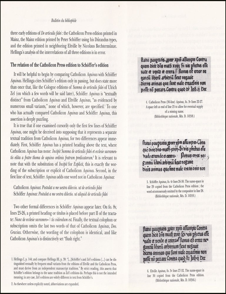 Item #514560 Mainz & Eltville : The true tale of three compositors. An original article from...