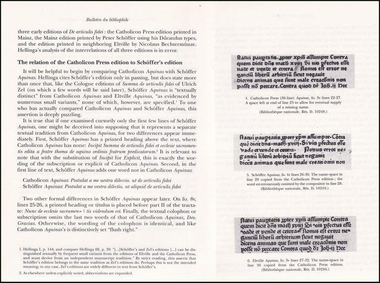 Item #514560 Mainz & Eltville : The true tale of three compositors. An original article from...