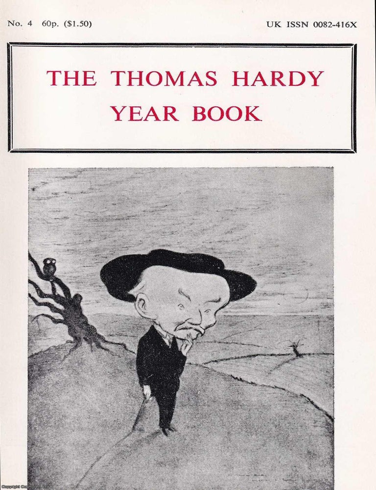 Item #514581 Hardy's Characters & the significance of their names, by Bryn Caless & more. An...
