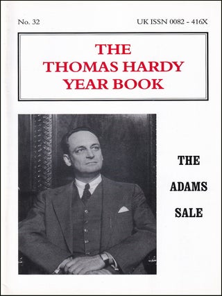 The Fred Adams Sale : The Thomas Hardy Year Book : No. 32.