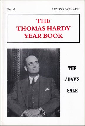 The Fred Adams Sale : The Thomas Hardy Year Book : No. 32.