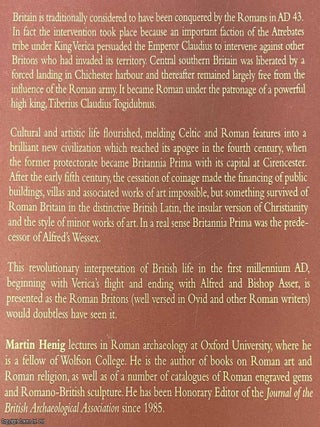 The Herbs of King Verica : Culture & Politics in Roman Britain.