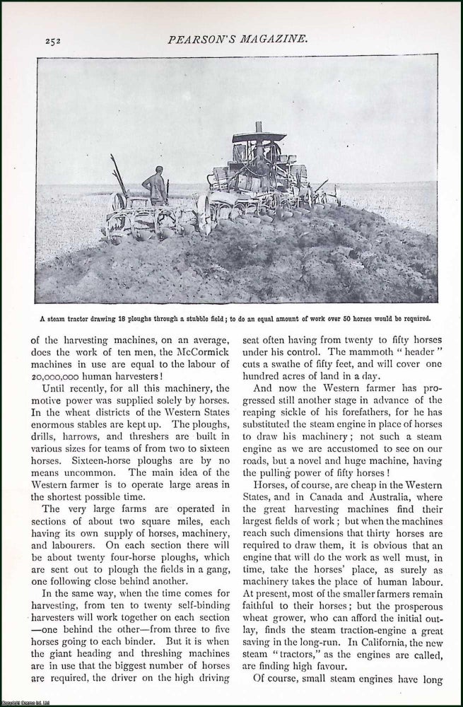 Item #515980 Farming by Steam : Steam Automobiles are now used in Place of Horses in all Kinds of...