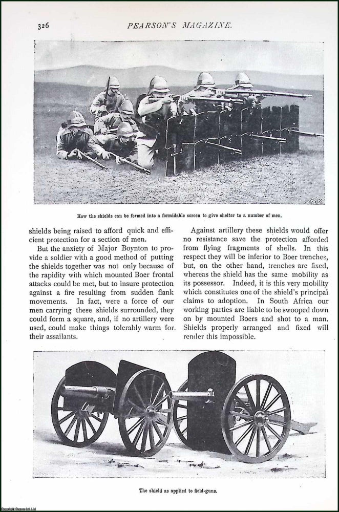 Item #516051 Bullet-Proof Shields : An Invention which may be Utilised by Soldiers Fighting in...