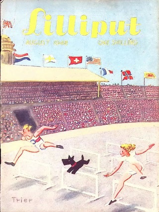 Lilliput Magazine. August 1948. Vol.23 no.2 Issue no.134. Ronald Searle St Trinian drawings, Bill Brandt photographs, and other pieces.