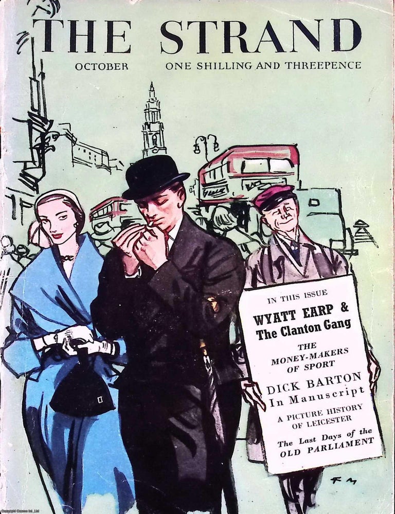 Item #516223 Strand Magazine. October 1949. Vol. 118 no.706. Cover designed by Francis Marshall....