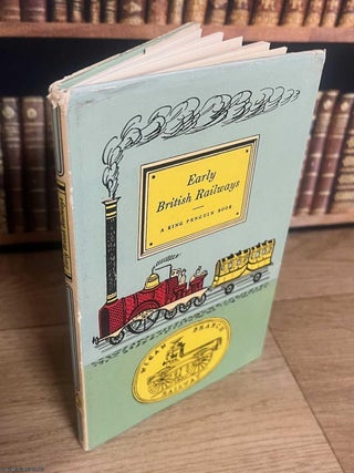 Early British Railways, by Christian Barman. Cover Design by Enid Marx. King Penguin Books K56.