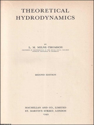 Theoretical Hydrodynamics.