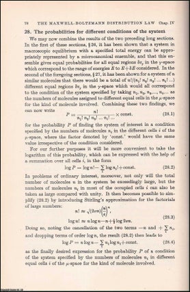 The Principles of Statistical Mechanics.