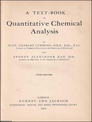 A Text-Book of Quantitative Chemical Analysis.