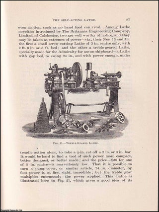 Turning Lathes : A Manual for Technical Schools and Apprentices. A Guide to Turning, Screw-Cutting, Metal-Spinning, Ornamental Turning, &c.