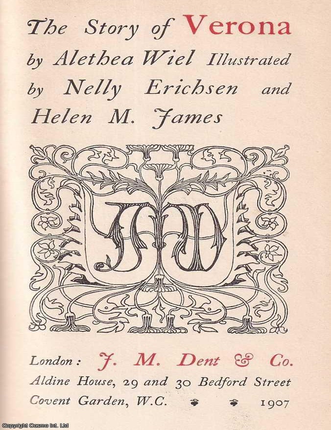 Item #517665 The Story of Verona. By Alethea Wiel, illustrated by Nelly Erichsen & Helen M....