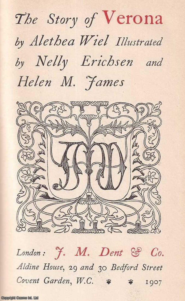 Item #517665 The Story of Verona. By Alethea Wiel, illustrated by Nelly Erichsen & Helen M....