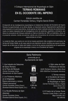 Termas Romanas en el Occidente del Imperio : II Coloquio Internacional de Arqueologia en Gijon.