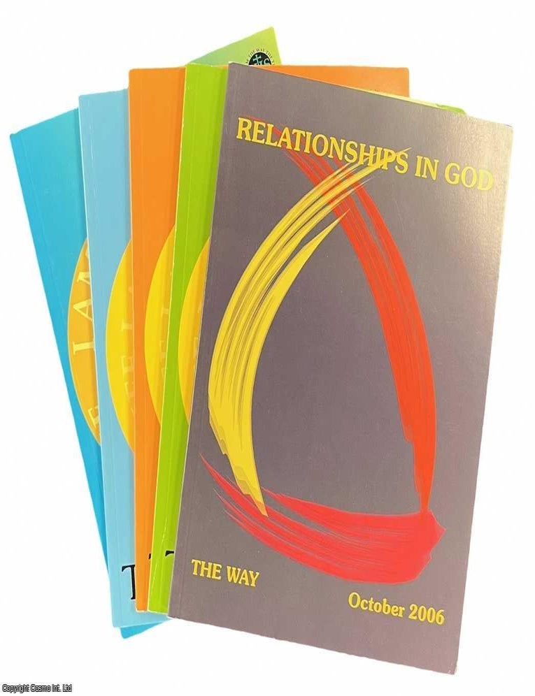 Item #517974 The Way : A review of Christian Spirituality. 5 issues. Volume 45, No. 4 ; volume...