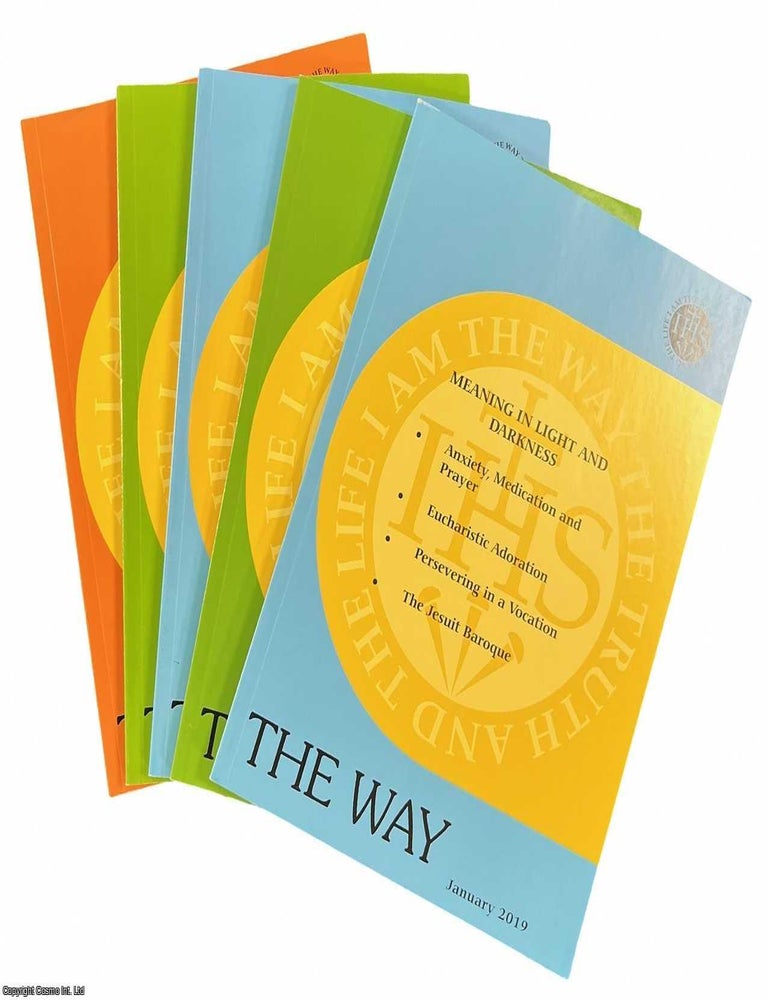 Item #517976 The Way : A review of Christian Spirituality. 5 issues. Volume 58, No. 1 & 2 ;...