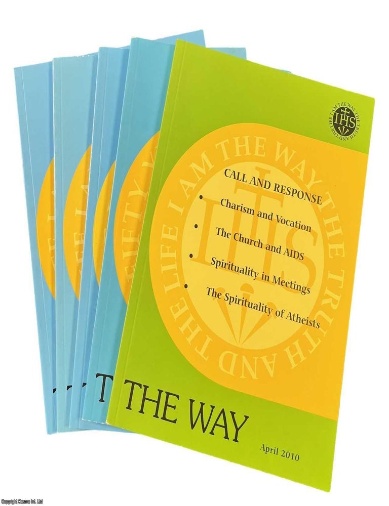 Item #517977 The Way : A review of Christian Spirituality. 5 issues. Volume 49, No. 2 ; volume...