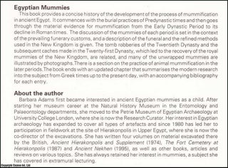 Egyptian Mummies.