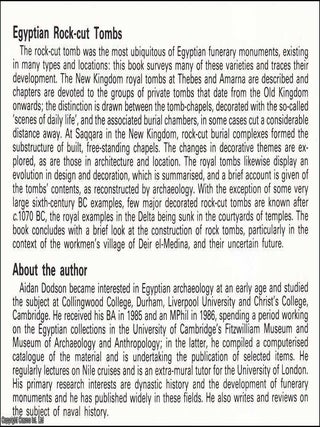 Egyptian Rock-cut Tombs : Exploring the development of rock-cut tombs, the most widespread form of Egyptian funerary monument.