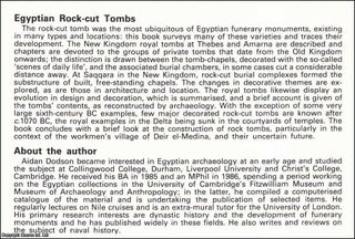 Egyptian Rock-cut Tombs : Exploring the development of rock-cut tombs, the most widespread form of Egyptian funerary monument.