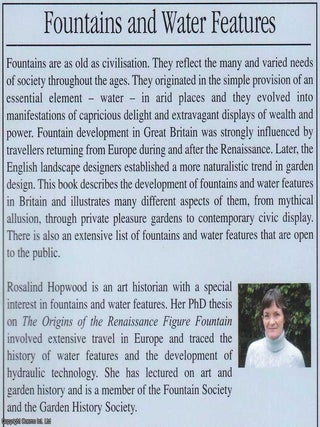 Fountains and Water Features.