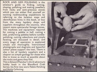 Rock & Gem Polishing : A complete guide to amateur lapidary.