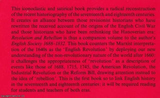 Revolution & Rebellion : State & Society in England in the Seventeenth & Eighteenth Centuries.