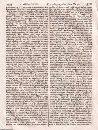 Proceedings against John Horne, for a Libel, 1777.