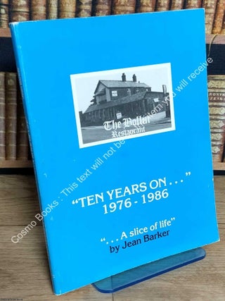 The Bollin Restaurant (later renamed La Boheme), Mill Lane, Heatley, Lymm, Cheshire. Ten Years. CHESHIRE LYMM.
