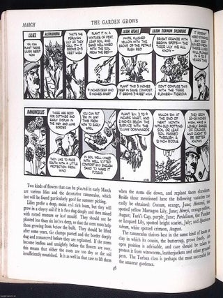 Grow Flowers. The Daily Mirror's Famous Comic Strip Guide. Illustrated by John Dunkley.