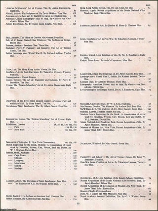 The Studio. An Illustrated Magazine of Fine & Applied Art. Volume 148, July-December, 1954.