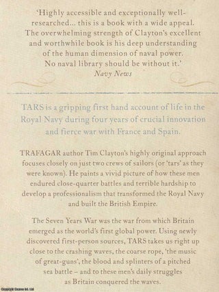 Tars : The Men who Made Britain Rule the Ways.