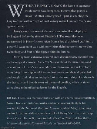 Henry V's Navy : The Sea-Road to Agincourt and Conquest, 1413-1422.