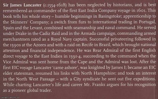 A Life of Sir James Lancaster : The Basingstoke Admiral.