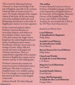 English Place-Names.