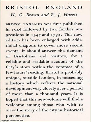 Bristol, England : City of a Thousand Years.