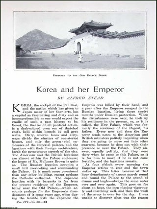 Korea and Emperor Gojong : His personality, his struggles, and his country. An article printed in. KOREAN EMPIRE.