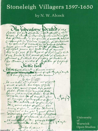 Stoneleigh Villagers, 1597-1650. N W. Alcock.