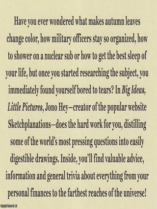 Big Ideas, Little Pictures : Explaining the World One Sketch at a Time.
