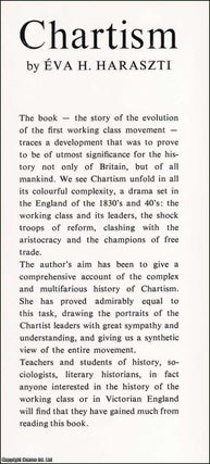Chartism. A history of the movement.